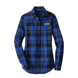 Port Authority® Plaid Flannel Custom Tunic - Women's - view 4