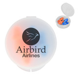Portable Promotional Ear Plugs w/ Custom Case