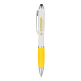 Antimicrobial Custom Stylus Pen w/ Rubber Grip - view 8