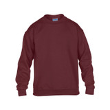 Gildan® Crewneck Logo Sweatshirt - Youth - Colors - view 7