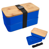 Stackable Promotional Bento Box w/ Utensils - view 3