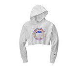 Champion® Reverse Weave Cropped Custom Hooded Sweatshirt - Women's - view 4