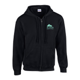 Gildan® Heavy Blend Custom Full Zip Hoodie - Colors - view 2