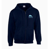 Gildan® Heavy Blend Custom Full Zip Hoodie - Colors - view 14