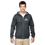 Gildan® Heavy Blend Custom Full Zip Hoodie - Colors - view 4