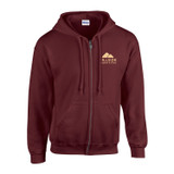 Gildan® Heavy Blend Custom Full Zip Hoodie - Colors - view 13