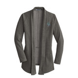 Port Authority® Interlock Cardigan Custom Sweater - Women's - view 5