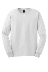 Gildan® Ultra Cotton Long Sleeve T-Shirt - White - view 2