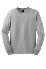Gildan® Ultra Cotton Long Sleeve T-Shirt - White - view 4