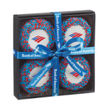 Belgian Chocolate Covered Oreos Custom Elegant Gift Box - view 2