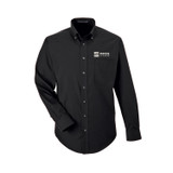 Devon & Jones Solid Broadcloth Custom Dress Shirt - Men's - view 2