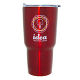 Vacuum Insulated Stainless Steel Tapered Custom Tumbler - 20 oz. - view 4