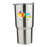 Vacuum Insulated Stainless Steel Tapered Custom Tumbler - 30 oz. - view 3