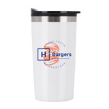 Antimicrobial Stainless Steel Custom Tumbler w/ Plastic Liner - 20 oz. - view 1