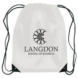 Antimicrobial Custom Drawstring Bag - 14