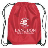 Antimicrobial Custom Drawstring Bag - 14