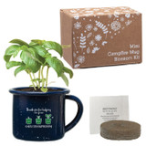 Think Green Custom Mini Camping Mug w/ Blossom Kit - view 3