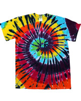100% Cotton Promotional Tie Dye T-Shirt - view 613