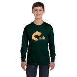 Gildan® Heavy Cotton Custom Youth Long Sleeve T-Shirt - Colors - view 7
