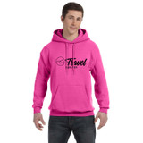 Hanes Ecosmart Custom Hooded Sweatshirt - Unisex - Colors - view 36