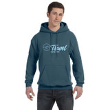 Hanes Ecosmart Custom Hooded Sweatshirt - Unisex - Colors - view 14