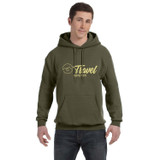 Hanes Ecosmart Custom Hooded Sweatshirt - Unisex - Colors - view 15