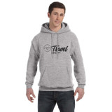 Hanes Ecosmart Custom Hooded Sweatshirt - Unisex - Colors - view 24