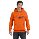 Hanes Ecosmart Custom Hooded Sweatshirt - Unisex - Colors - view 28