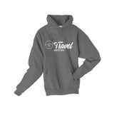 Hanes Ecosmart Custom Hooded Sweatshirt - Unisex - Colors - view 35