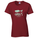 Gildan 100% Cotton 5.3 oz. Logo T-Shirt - Women's - Colors - view 4