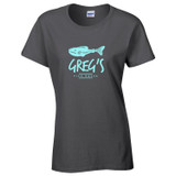 Gildan 100% Cotton 5.3 oz. Logo T-Shirt - Women's - Colors - view 8