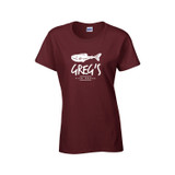 Gildan 100% Cotton 5.3 oz. Logo T-Shirt - Women's - Colors - view 13