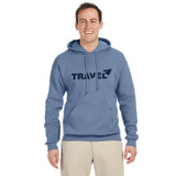 JERZEES NuBlend Fleece Logo Pullover Hooded Sweatshirt - Colors - view 3