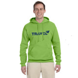 JERZEES NuBlend Fleece Logo Pullover Hooded Sweatshirt - Colors - view 4