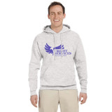 JERZEES NuBlend Fleece Logo Pullover Hooded Sweatshirt - Colors - view 28