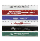 Pro-Scale Plastic Logo Ruler - 12