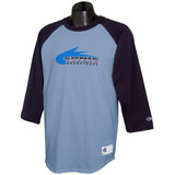 Champion® Tagless Raglan Baseball Custom T-Shirt