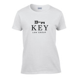 Gildan® Ultra Cotton 6 oz. Custom T-Shirt - Women's - White - view 1