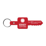 Key Shaped Soft Promo Key Tag - view 1