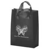 Translucent Frosted Promo Shopping Bag - 10