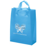 Translucent Frosted Promo Shopping Bag - 10