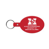 Oval Soft Customized Key Tag - view 1