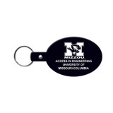 Oval Soft Customized Key Tag - view 2