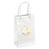 Glossy Laminated Custom Shopping Bag - 5.25
