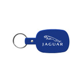 Rectangle w/ Rounded Edges Soft Promotional Key Tag - view 2