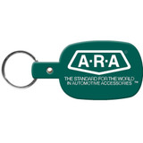 Rectangle w/ Rounded Edges Soft Promotional Key Tag - view 5