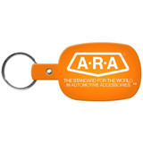 Rectangle w/ Rounded Edges Soft Promotional Key Tag - view 16