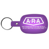 Rectangle w/ Rounded Edges Soft Promotional Key Tag - view 17