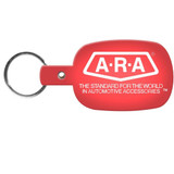 Rectangle w/ Rounded Edges Soft Promotional Key Tag - view 18