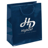 Glossy Laminated Promotional Shopping Bag - 10"w x 12"h x 5"d